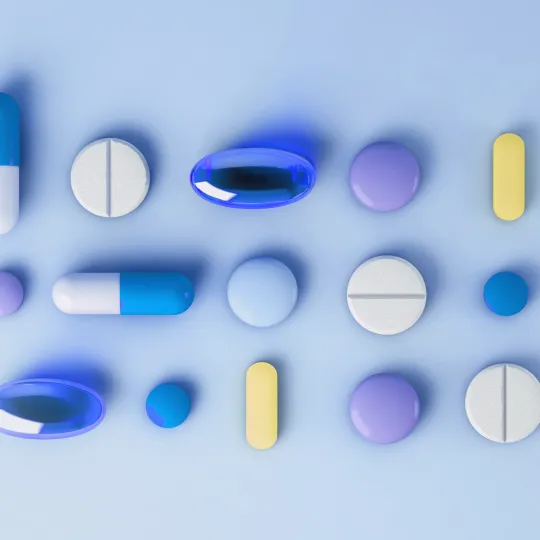 Decorative image of pills