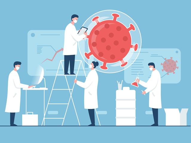COVID-19 - Contract with Utrecht University vaccine monitoring slider