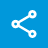 Social media share icon